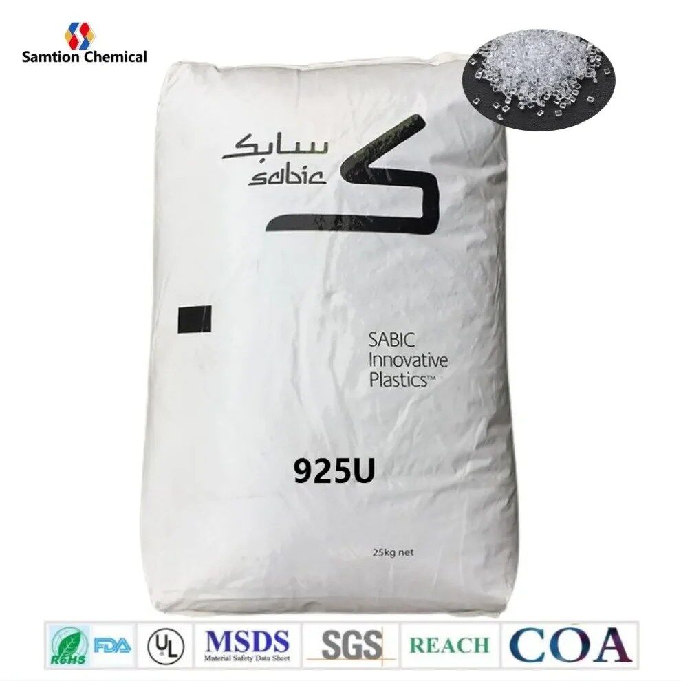 Sabic Lexan 925U Non-Filled Injection Moldable Grade Non-Chlorinated Non-Brominated Weathering Capability UV Stabilized
