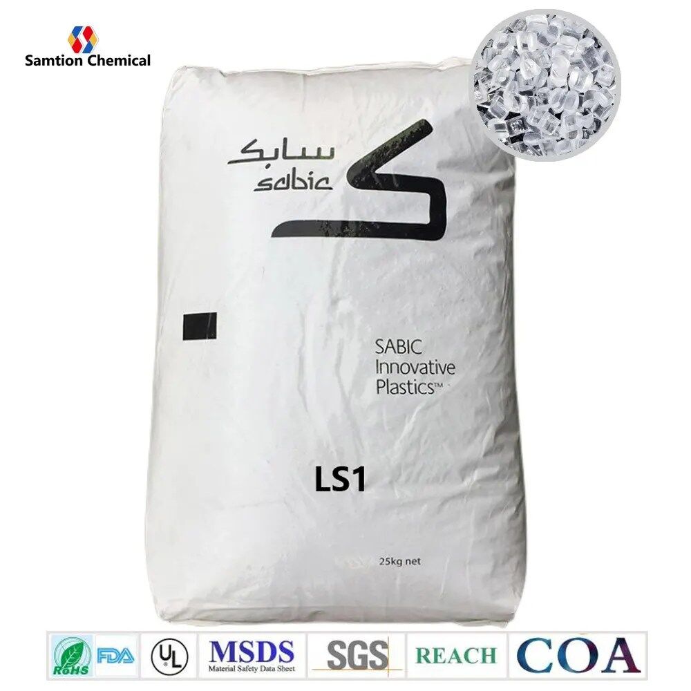 Sabic Lexan LS1 Automotive lens applications. Low viscosity. UV-stabilized UL rated HB as of 10/97