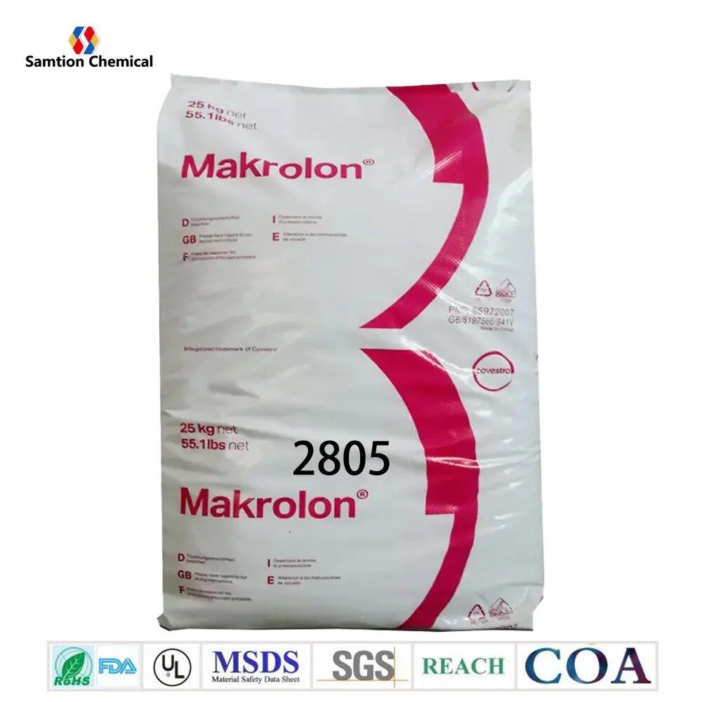 Covestro PC 2807 Makrolon Polycarbonate Transparent Injection Molding MFR 9-35 high flow weather UV resistant