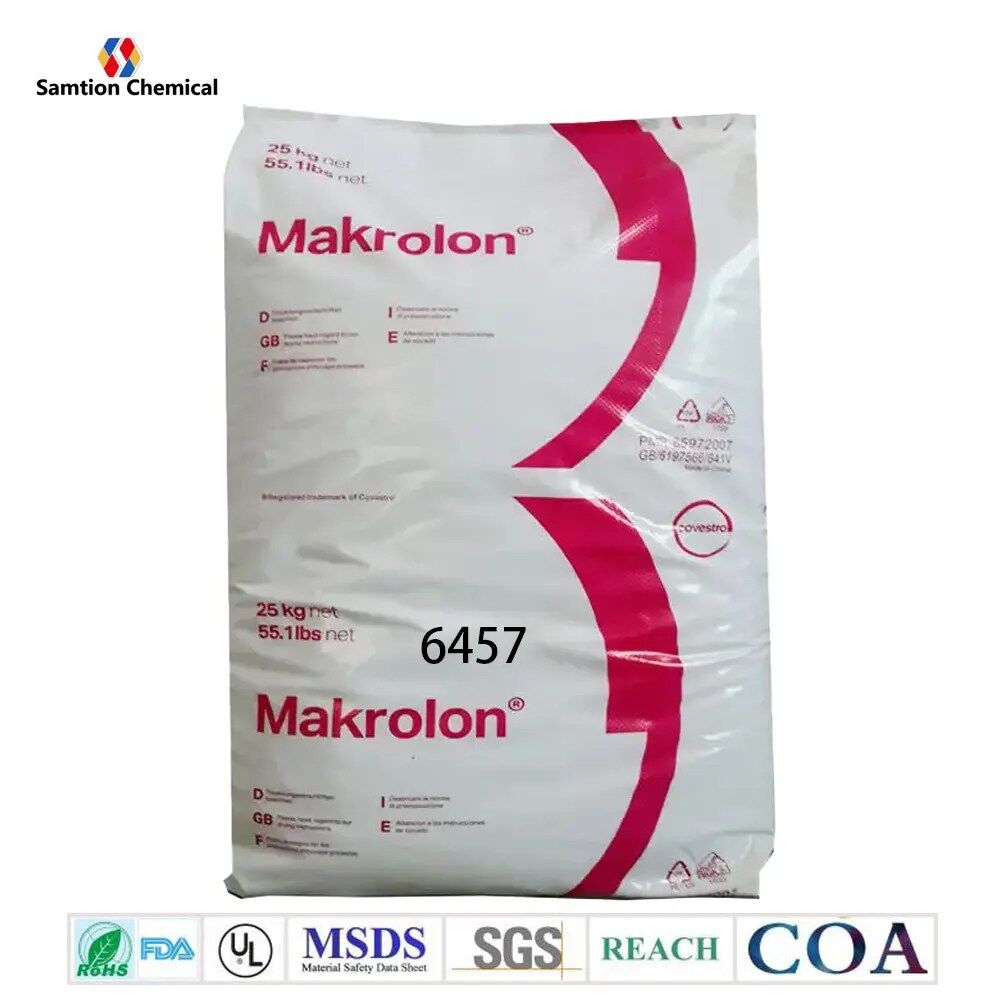 Covestro Makrolon 6457 Flame Retardant; UL 94V-0 Medium Viscosity UV stabilized Polycarbonate PC